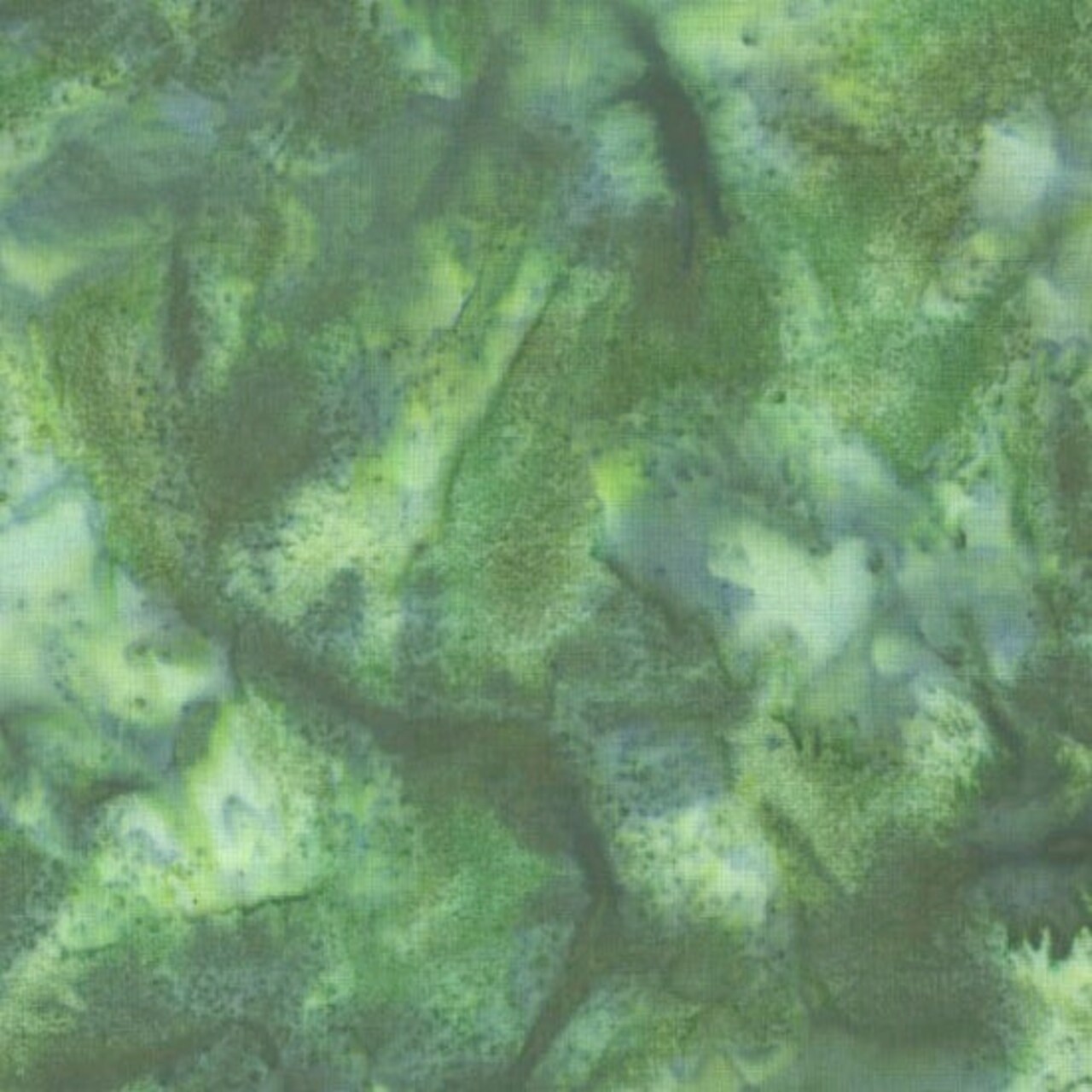 Fabric Hoffman Spinach Watercolor Batiks by the Quarter Yard 1895-377